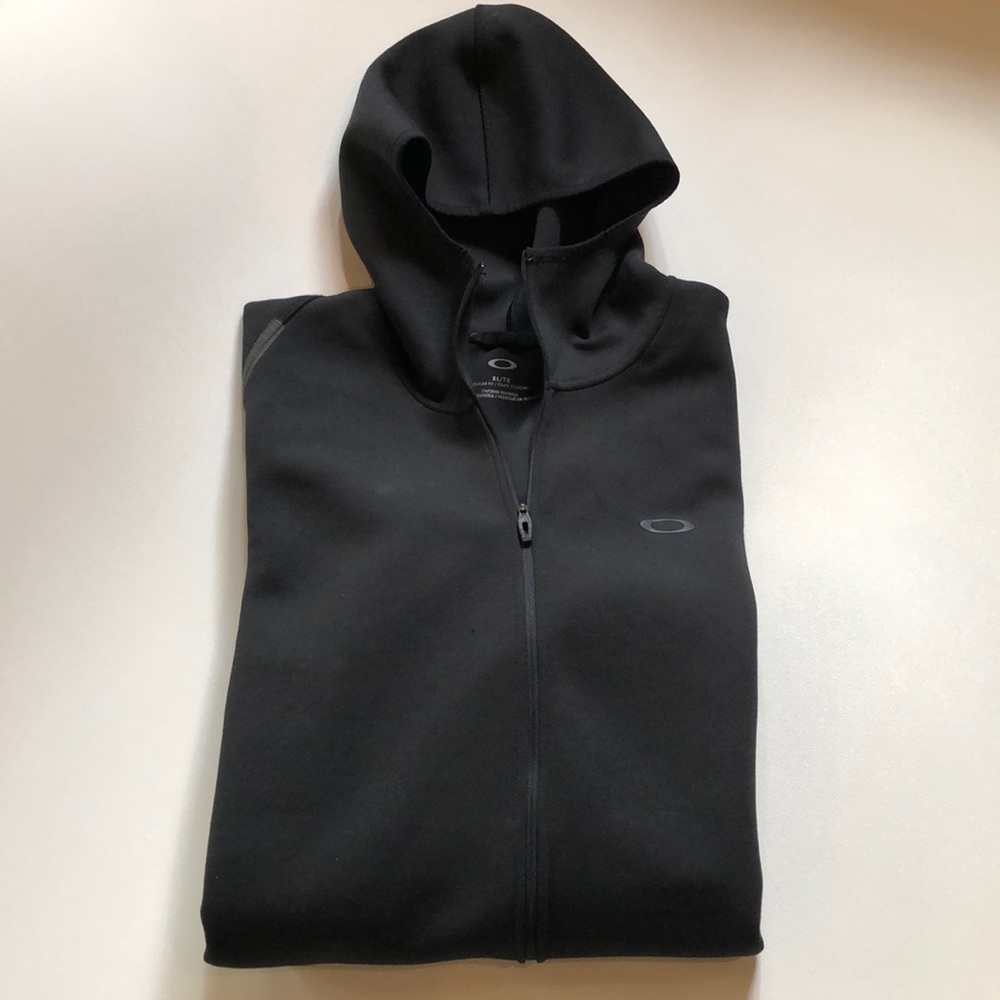 Oakley Men’s XL Black Full Zip Sweatshirt